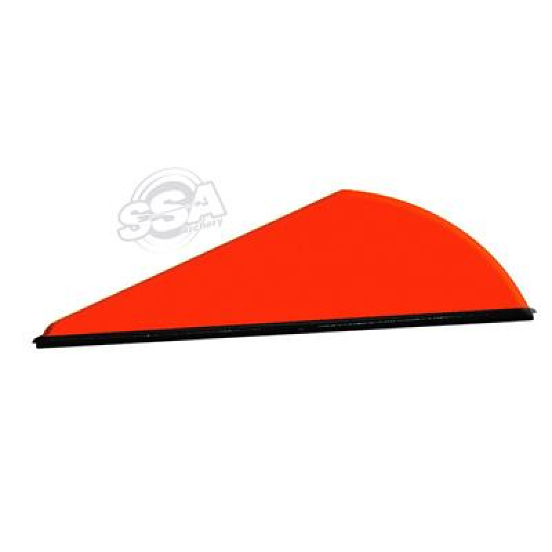 Q2ARCHERY VANES RAPT-X 2" ORANGE 100/PK
