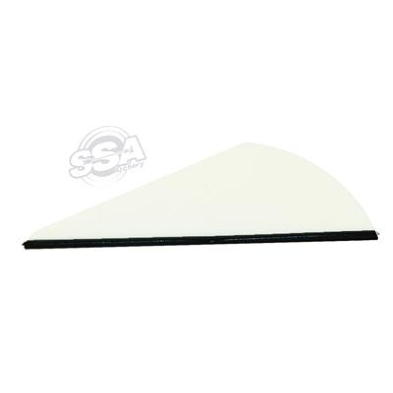 Q2ARCHERY VANES RAPT-X 2" WHITE 100/PK