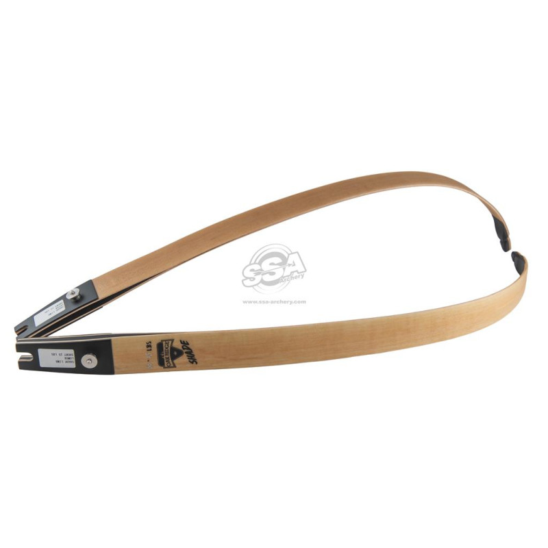 OAKRIDGE LIMBS ILF T/D HUNTING BOWS SHADE CLEAR WOOD SHORT = 60" 55lbs on a 19" riser