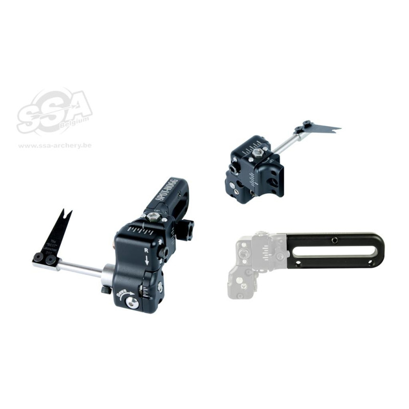 SPOTHOGG COMPOUND BLADE RESTS SWAP EDGE / LONG BAR / TWO BODY / LH