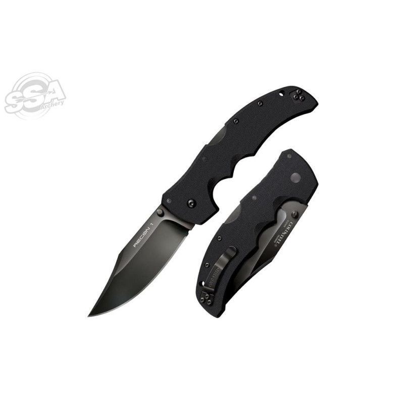 COLDSTEEL RECON 1 CLIP POINT PLAIN EDGE - overall 23.81cm