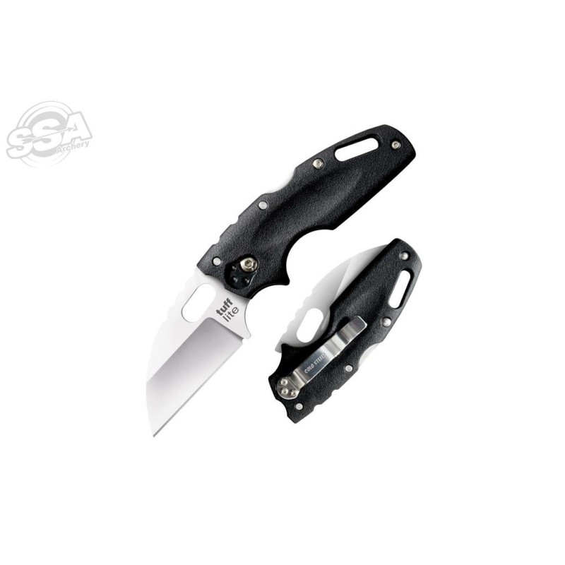 COLDSTEEL TUFF LITE BLACK PLAIN EDGE - overall 15.24cm