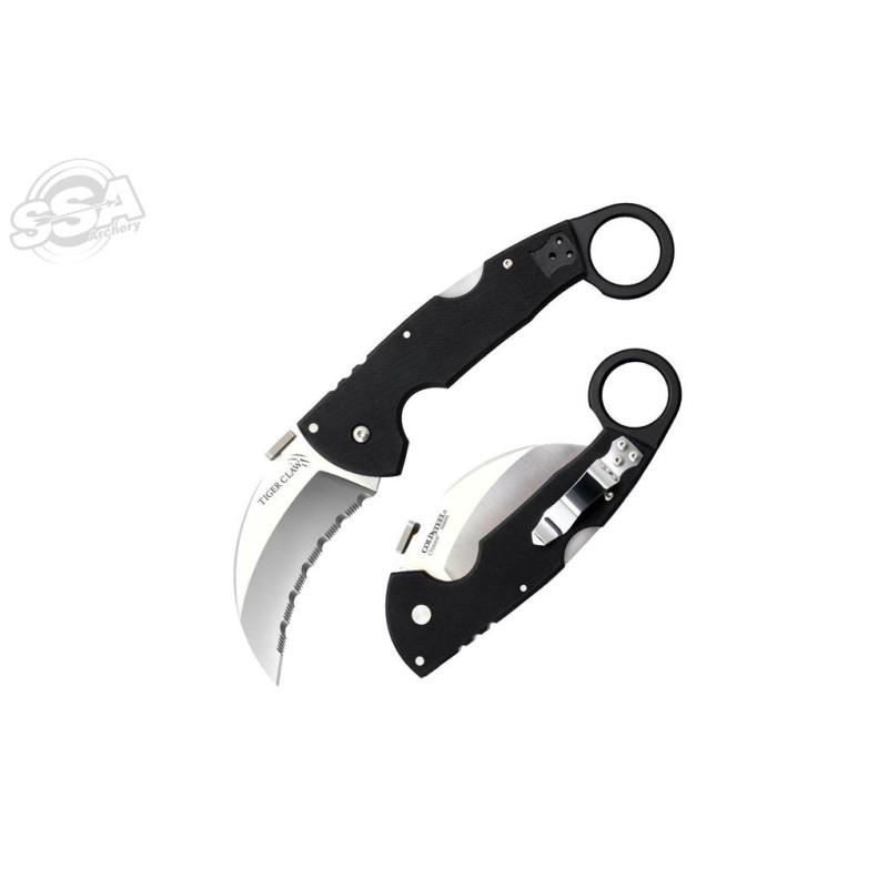 COLDSTEEL TIGER CLAW SERRATED - overall 22.86cm