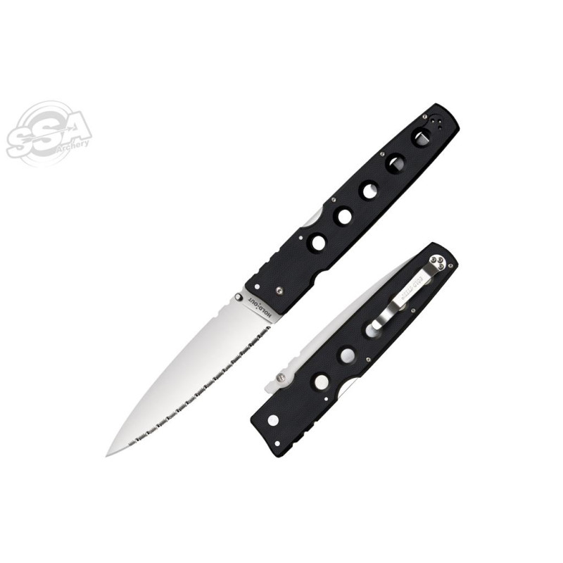 COLDSTEEL HOLD OUT 6" BLADE SERRATED EDGE - overall 33.50cm