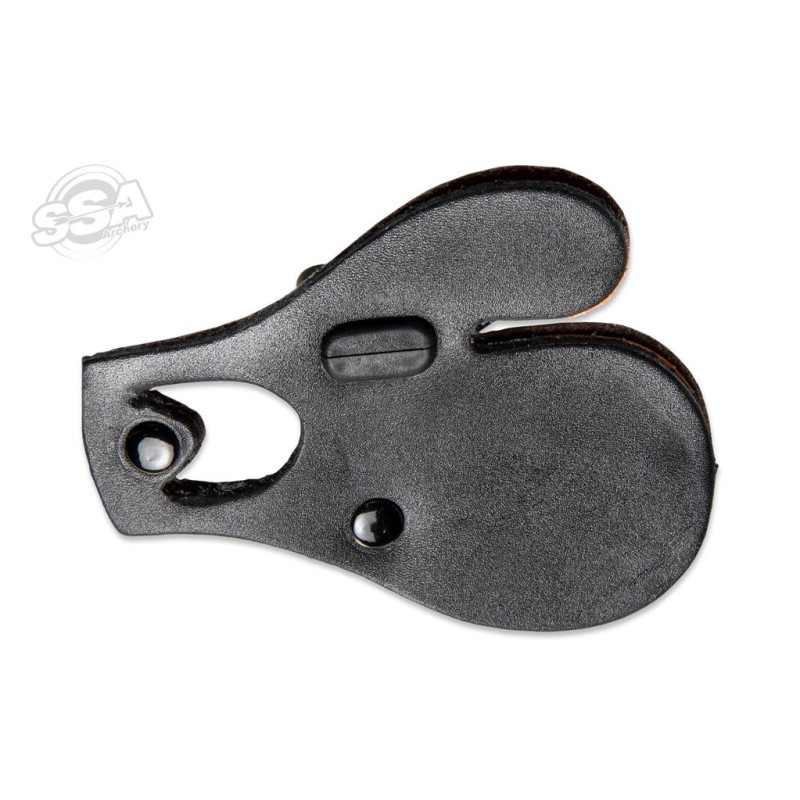BUCKTRAIL LEATHER TAB WITH SEPARATOR LH SMALL