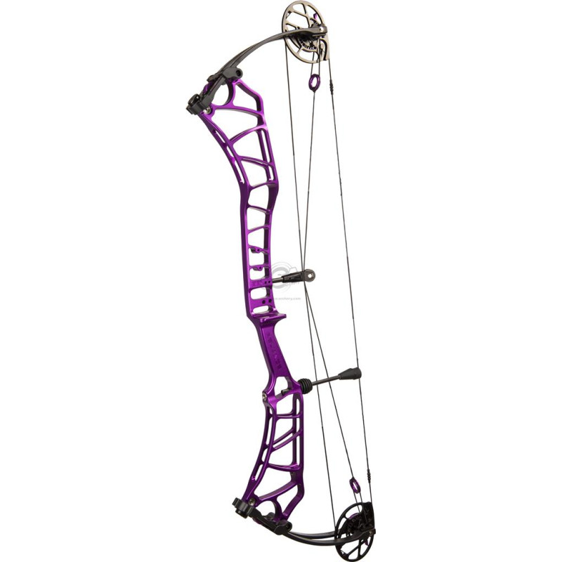 TOPOINT COMPOUND PRO RELIANCE  LARGE CAM ROTATING MOD 40-50LBS 26.5-30.5" LH ANODIZED PURPLE