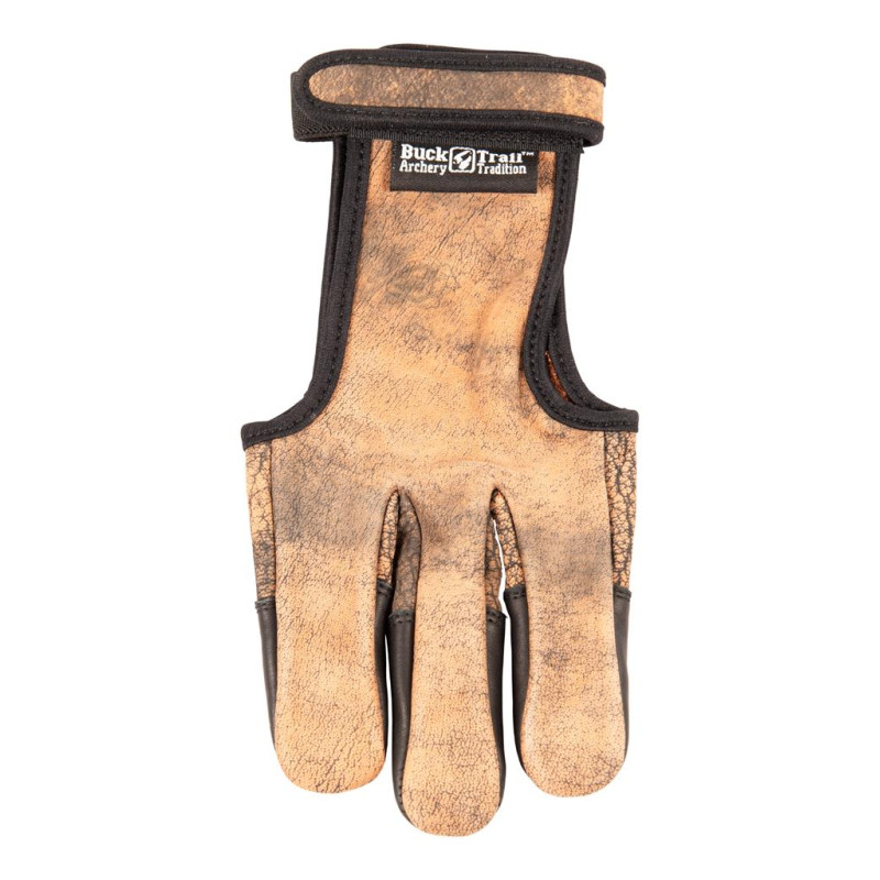 BUCKTRAIL SHOOTING GLOVES QUAID FULL PALM LEATHER WITH REINFORCED FINGERTIPS LARGE