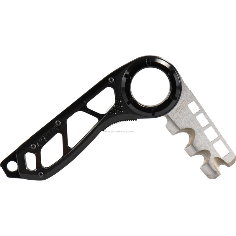 AVALON WIPE-OUT ARROW STRIPPER AND NOCK TOOL LH BLACK