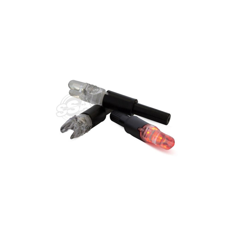 NAP LIGHTED NOCKS UNIVERSAL COLLARS (G/X/H/S) RED 3/PK