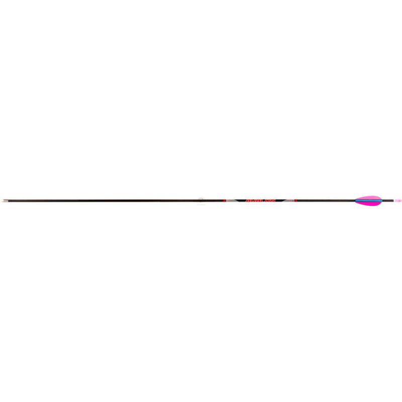 AVALON ARROWS CARBON TYRO 4.2 1300 28" length / 2"VANES PINK-BLUE /PIN NOCK /70GR POINT 36PK