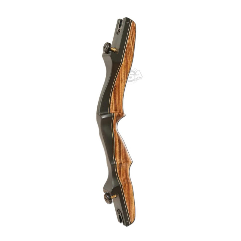 OLD MOUNTAIN RISERS HUNTING BOWS ILF WOOD PRESTO 19" RH with LIMB ALIGNMENT SYSTEM