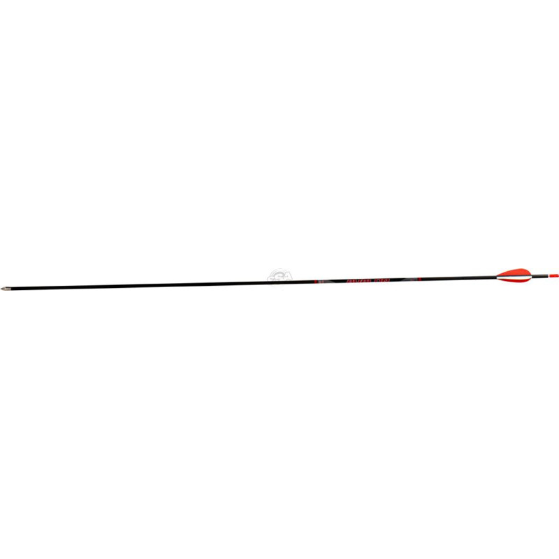 AVALON ARROWS CARBON TYRO 4.2 700 30" length / 2"VANES RED-WHITE /PIN NOCK /90GR POINT 200PK