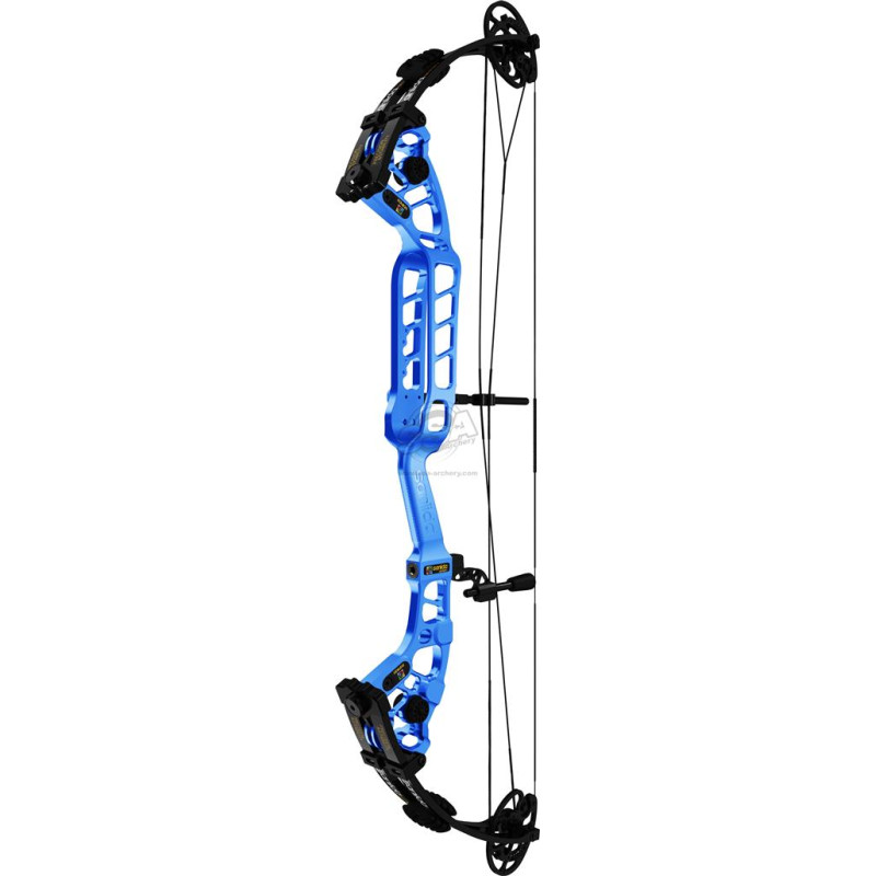 SANLIDA COMPOUND HERO 10 II 37" SMALL CAM 30-40LBS 24-26.5" RH ANODIZED LAKE BLUE