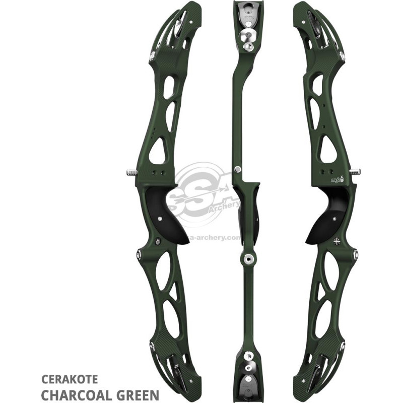 MYBO RISERS ELITE ILF 25" RH CHARCOAL GREEN
